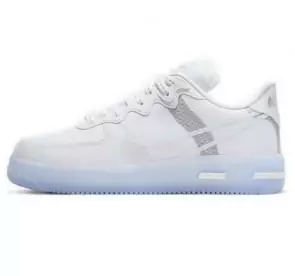 chaussure nike air force 1 07 lv8 pour homme blanc ice blanc react